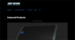 Desktop Screenshot of ampchamp.com